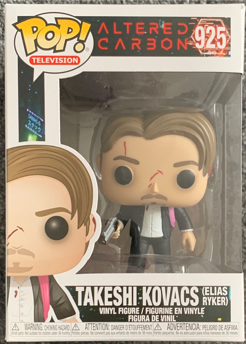 Takeshi Kovacs (Elias Ryker) - Altered Carbon vinyl figure collectible [Barcode 889698463508] - Main Image 2