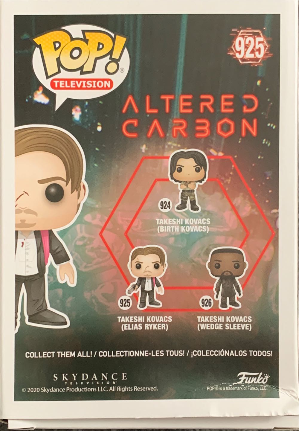 Takeshi Kovacs (Elias Ryker) - Altered Carbon vinyl figure collectible [Barcode 889698463508] - Main Image 3
