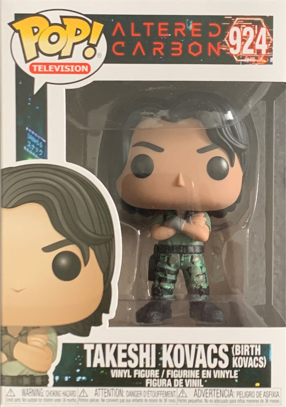 Takeshi Kovacs (Birth Kovacs) - Altered Carbon vinyl figure collectible [Barcode 889698463515] - Main Image 2