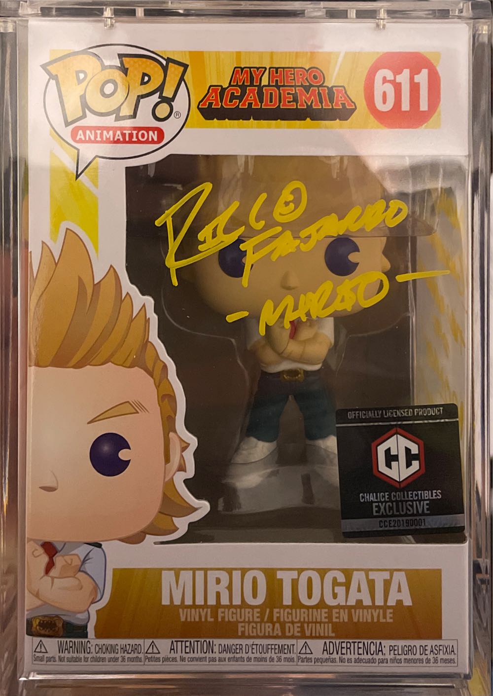 MHA: Mirio Togata - My Hero Academia vinyl figure collectible [Barcode 889698420303] - Main Image 2