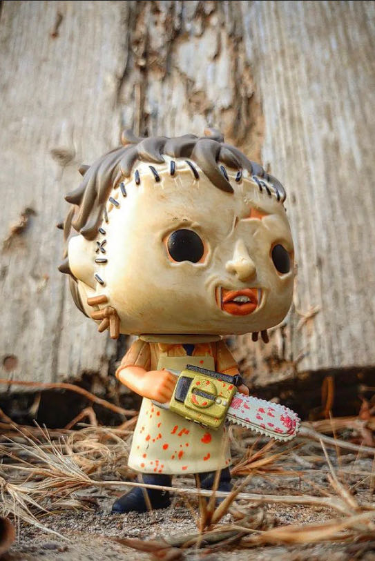 Funko Pop! Movies The Texas Chainsaw Massacre: Leatherface # 1119 - The Texas Chainsaw Massacre vinyl figure collectible [Barcode 889698397162] - Main Image 4