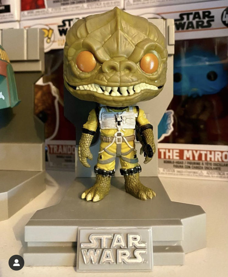 # 437 Bossk - Star Wars: Bounty Hunters vinyl figure collectible [Barcode 889698558280] - Main Image 3