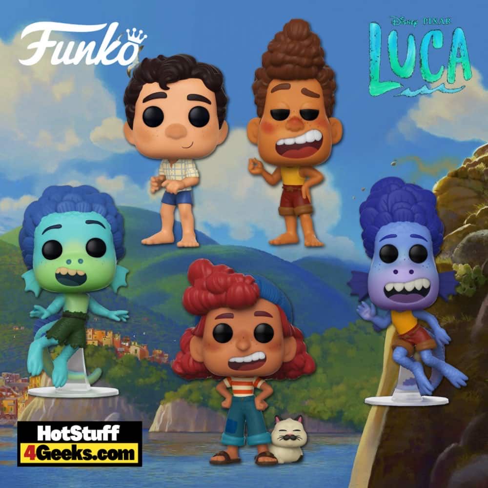 Luca Paguro (Land) - Disney vinyl figure collectible [Barcode 889698557610] - Main Image 4