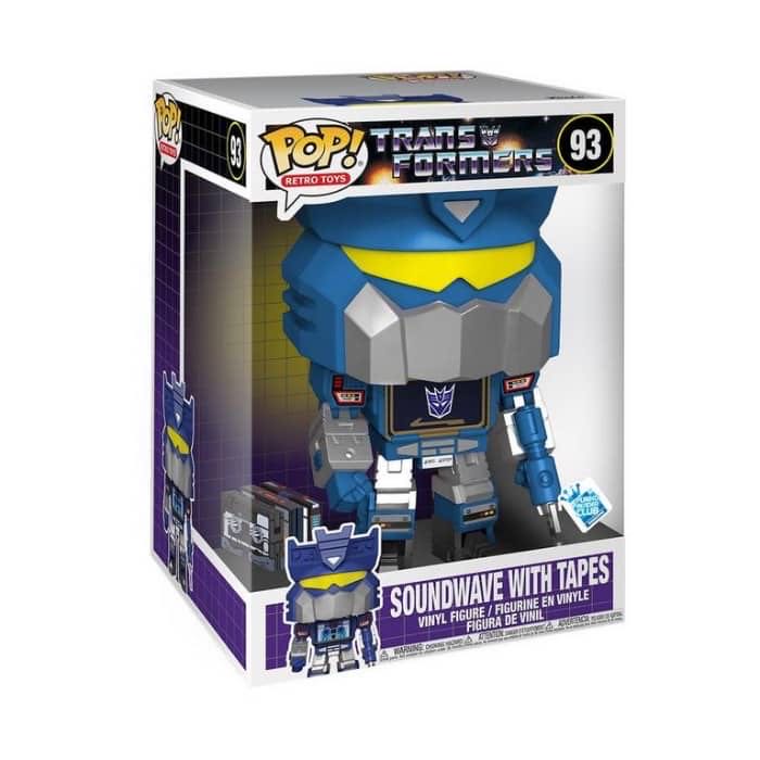 Transformers: Soundwave With Tapes - Transformers vinyl figure collectible [Barcode 889698560993] - Main Image 2
