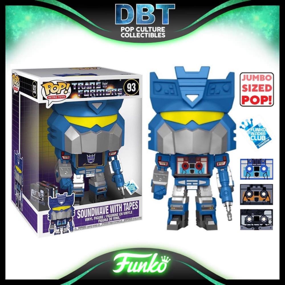 Transformers: Soundwave With Tapes - Transformers vinyl figure collectible [Barcode 889698560993] - Main Image 3
