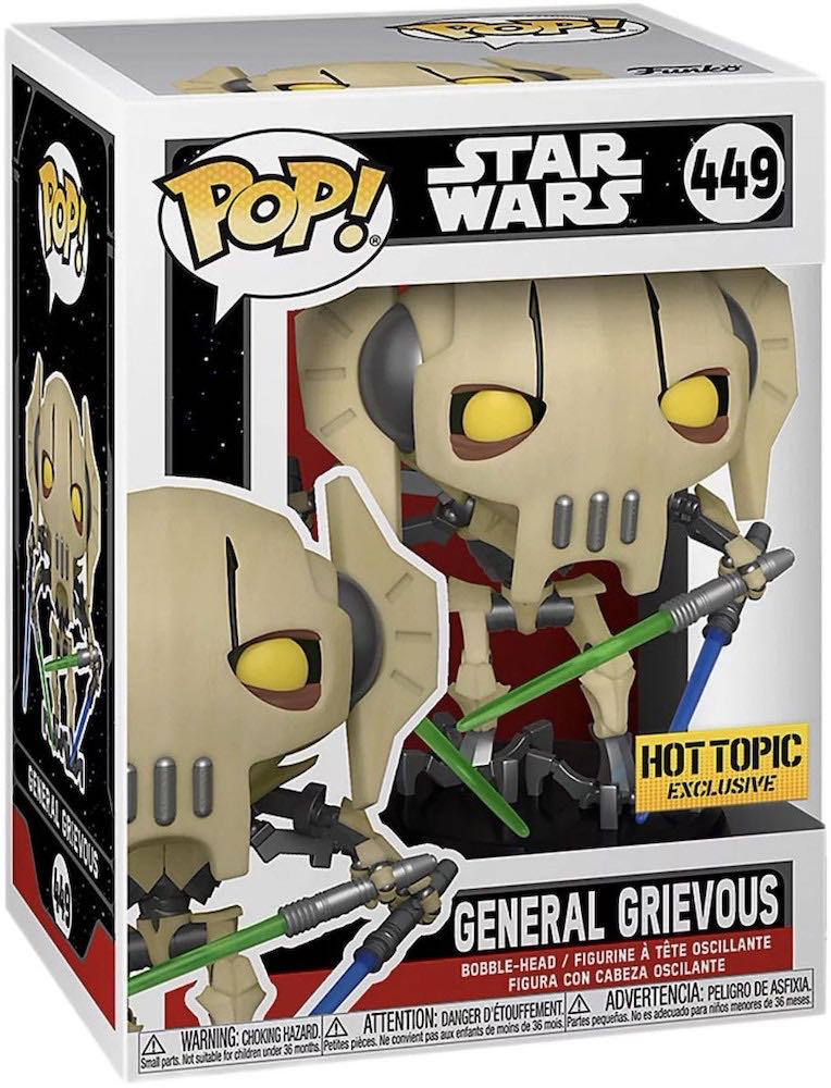 General Grievous - Star Wars vinyl figure collectible [Barcode 889698561396] - Main Image 2