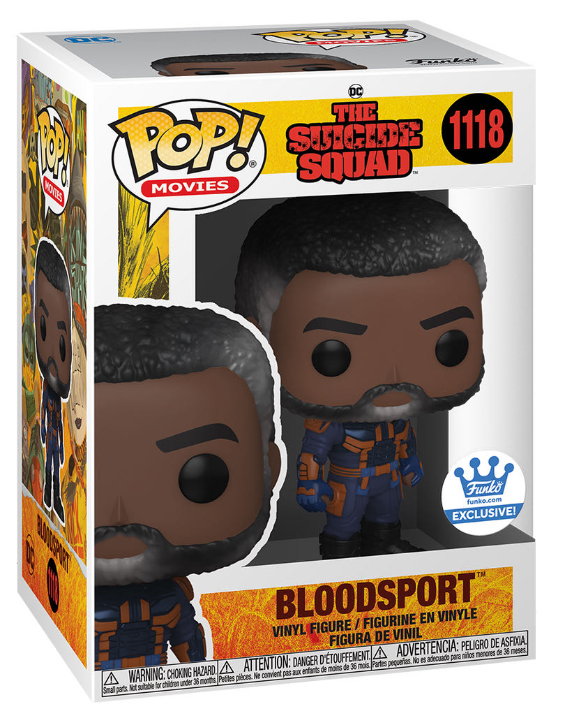 Bloodsport (Unmasked)  vinyl figure collectible [Barcode 889698565547] - Main Image 2