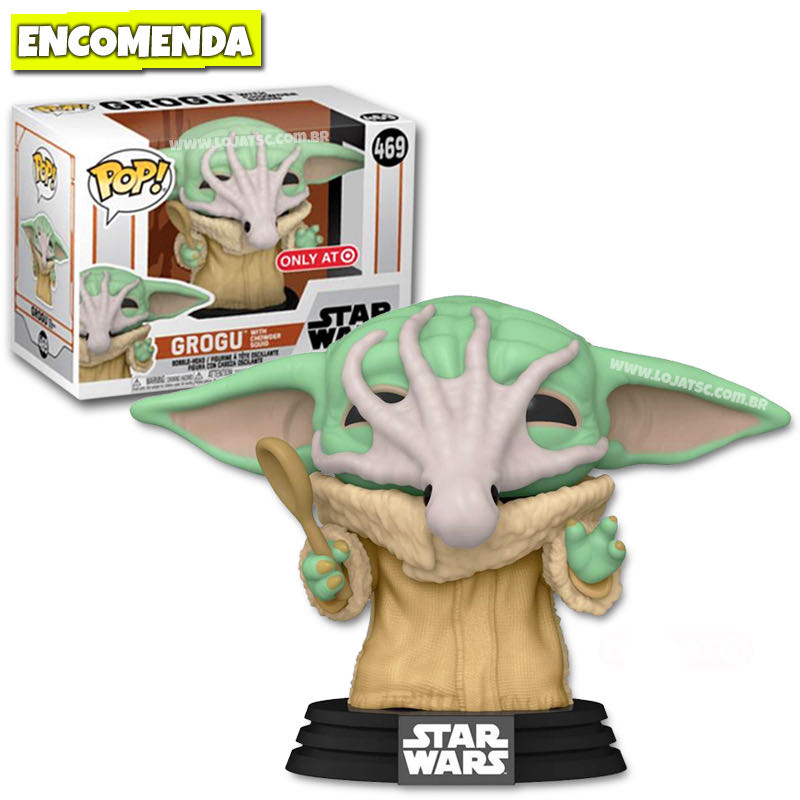 Grogu (With Chowder Squid) - Star Wars: The Mandalorian vinyl figure collectible [Barcode 889698545280] - Main Image 2