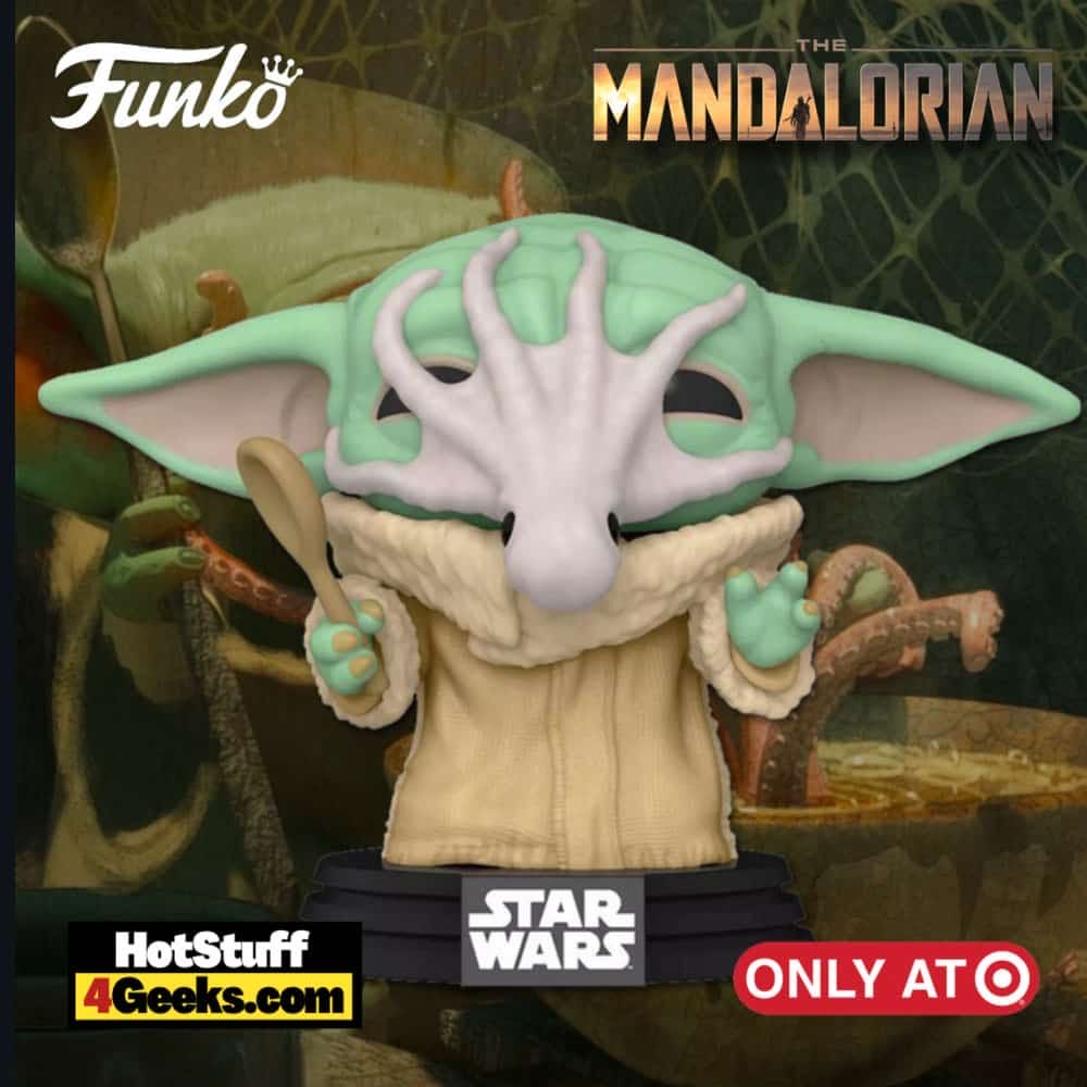 Grogu (With Chowder Squid) - Star Wars: The Mandalorian vinyl figure collectible [Barcode 889698545280] - Main Image 4