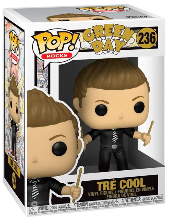 Tré Cool - Musicians vinyl figure collectible [Barcode 889698567268] - Main Image 4