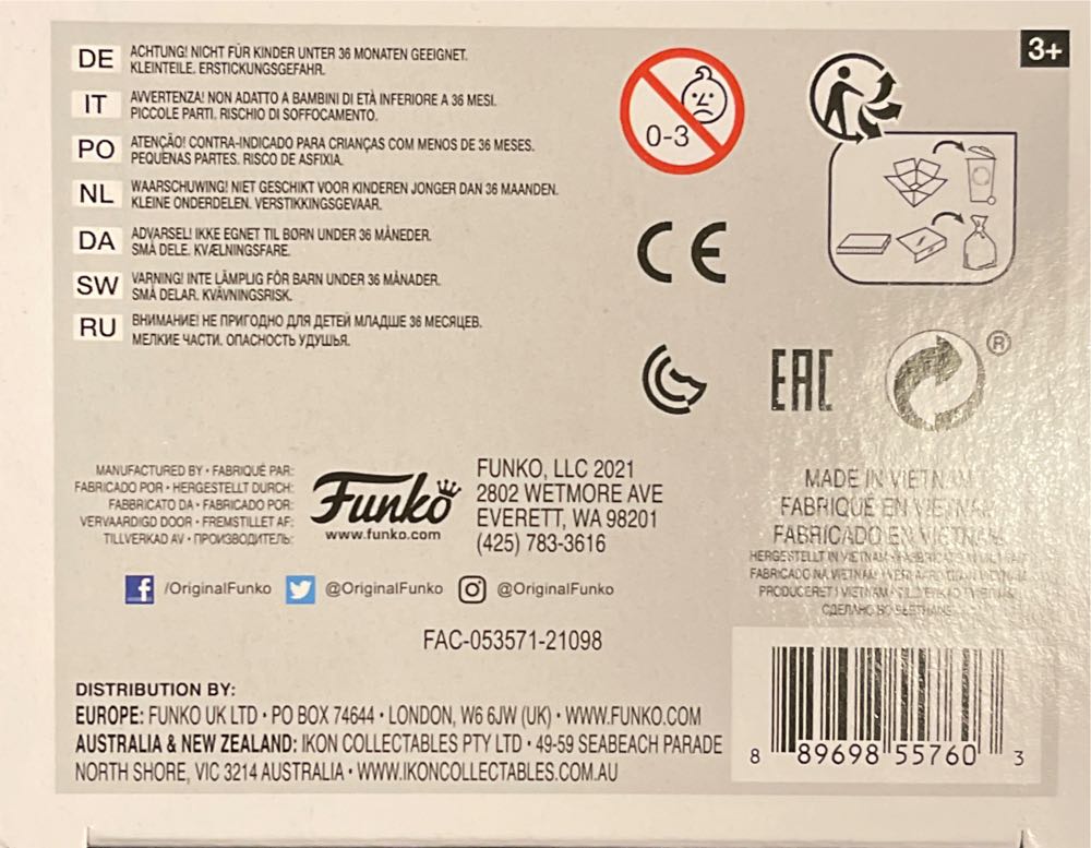 Luca Paguro - Disney vinyl figure collectible [Barcode 889698557603] - Main Image 2