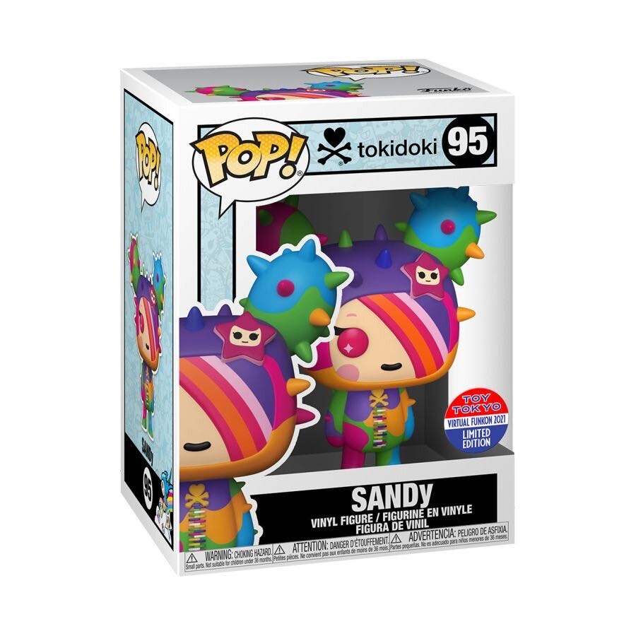 Tokidoki: Sandy (Rainbow) - Tokidoki vinyl figure collectible [Barcode 889698559201] - Main Image 2