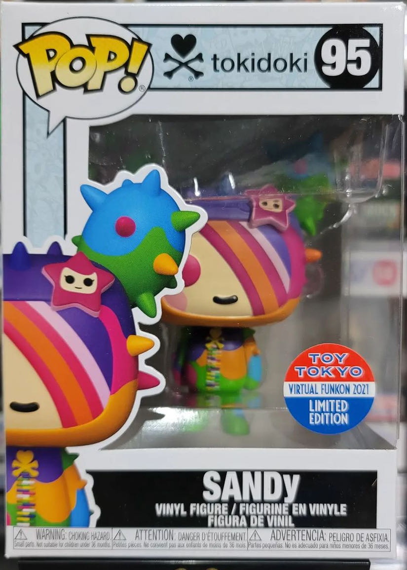 Tokidoki: Sandy (Rainbow) - Tokidoki vinyl figure collectible [Barcode 889698559201] - Main Image 4