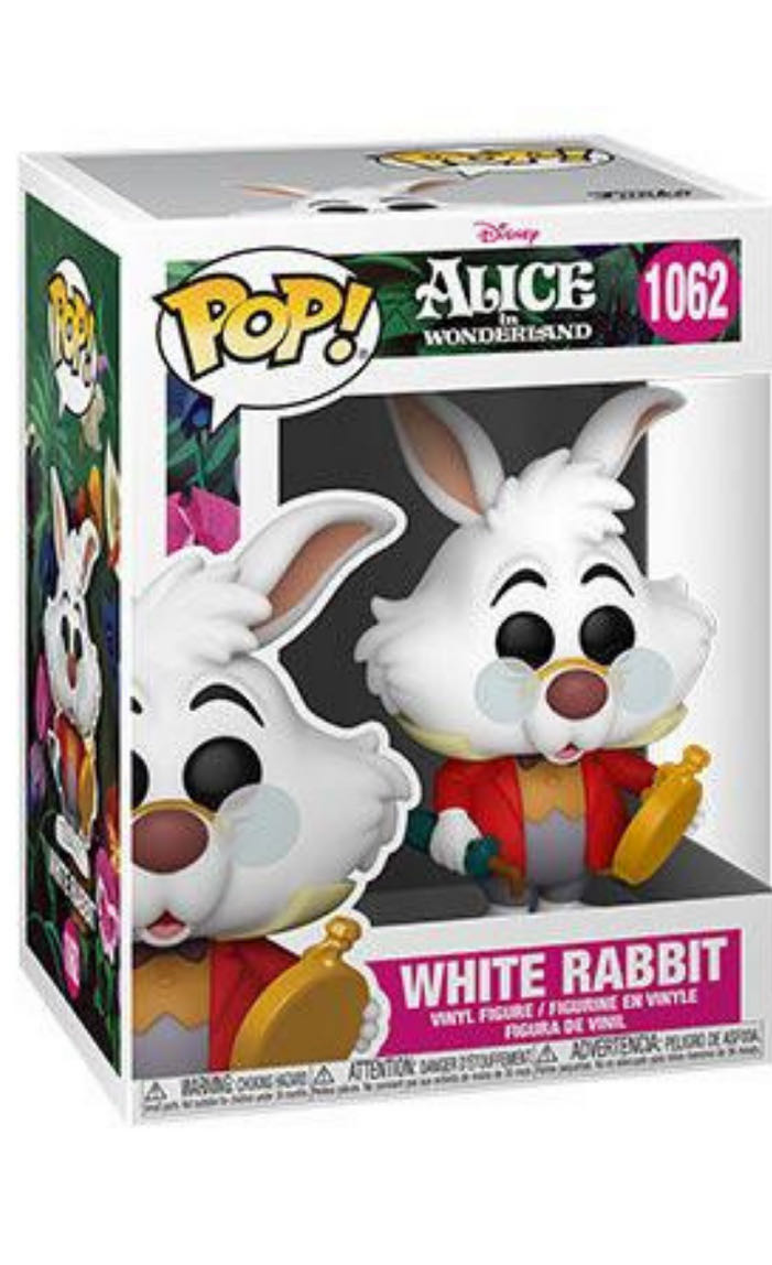 White Rabbit #1062 - Alice in Wonderland vinyl figure collectible [Barcode 889698557399] - Main Image 2