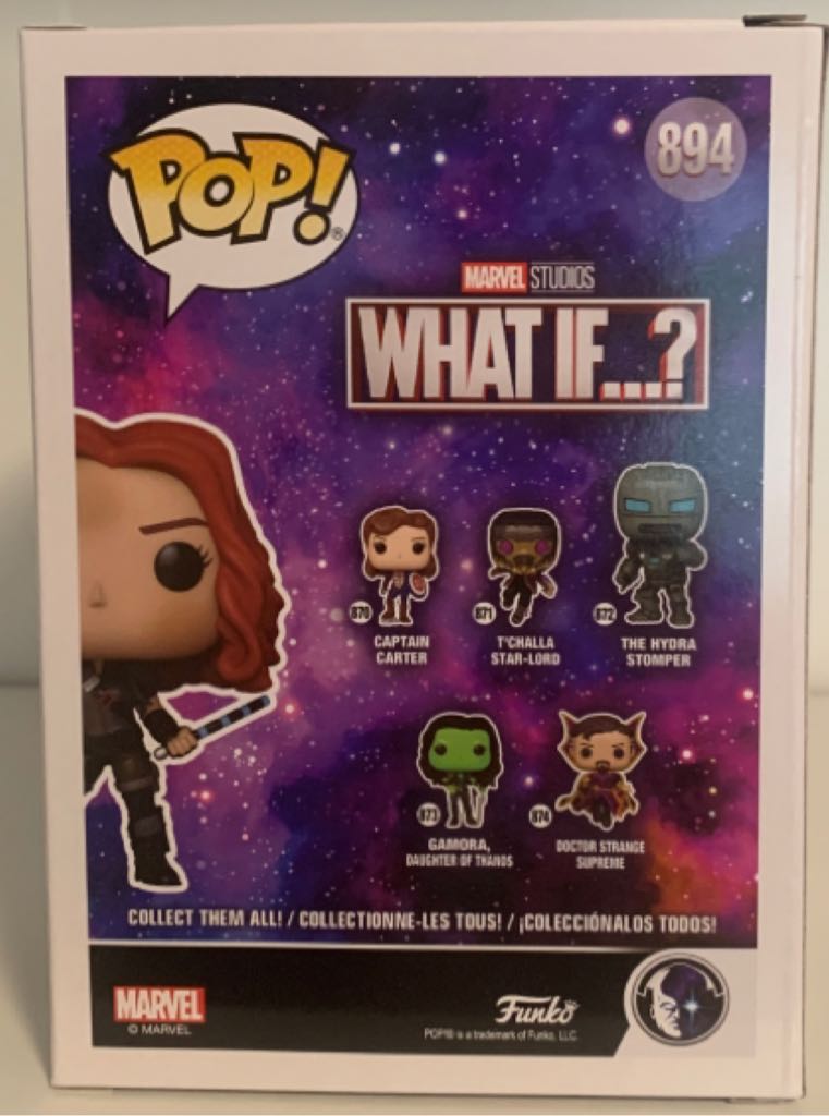 Post-Apocalyptic Black Widow - What If...? vinyl figure collectible [Barcode 889698559522] - Main Image 2