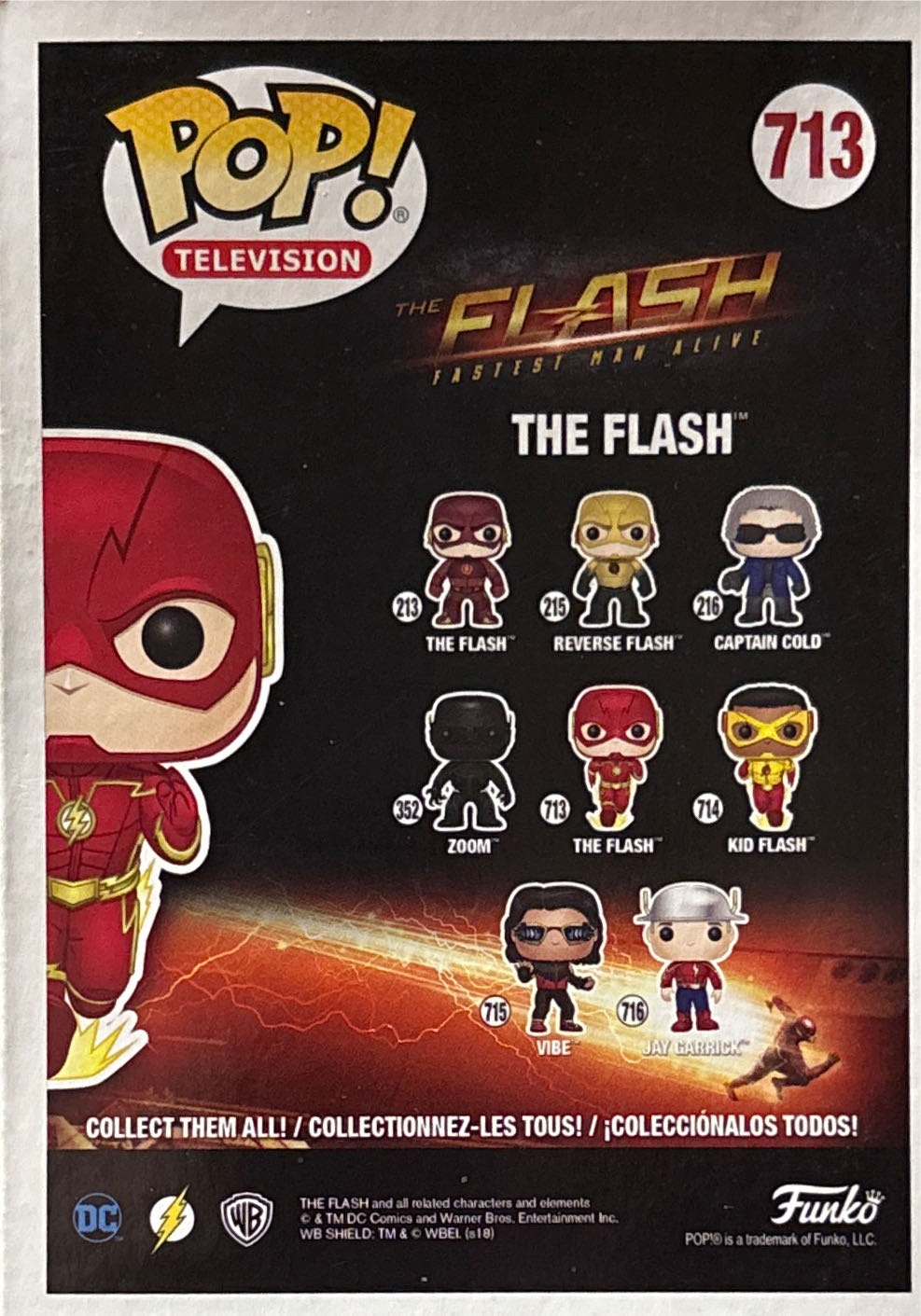 The Flash - The Flash vinyl figure collectible [Barcode 889698372930] - Main Image 3