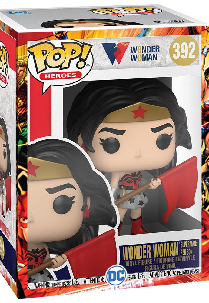 Wonder Woman (Superman: Red Son) - DC Universe vinyl figure collectible [Barcode 889698549769] - Main Image 2