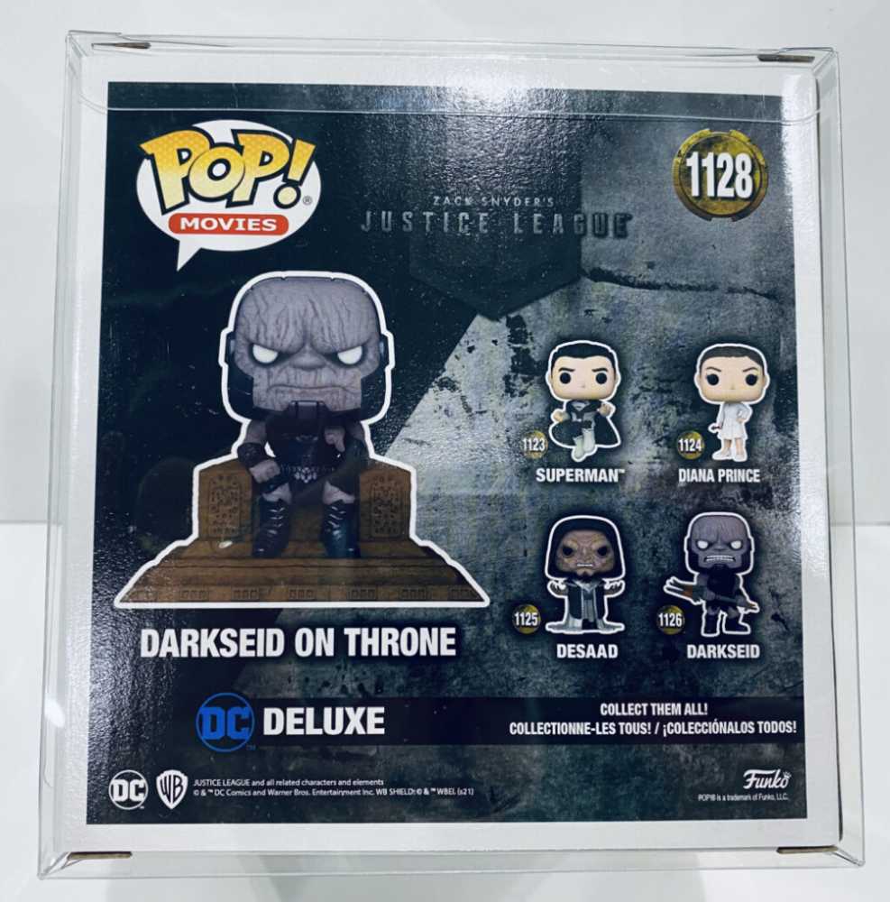 Darkseid On Throne - DC Comics vinyl figure collectible [Barcode 889698567985] - Main Image 3