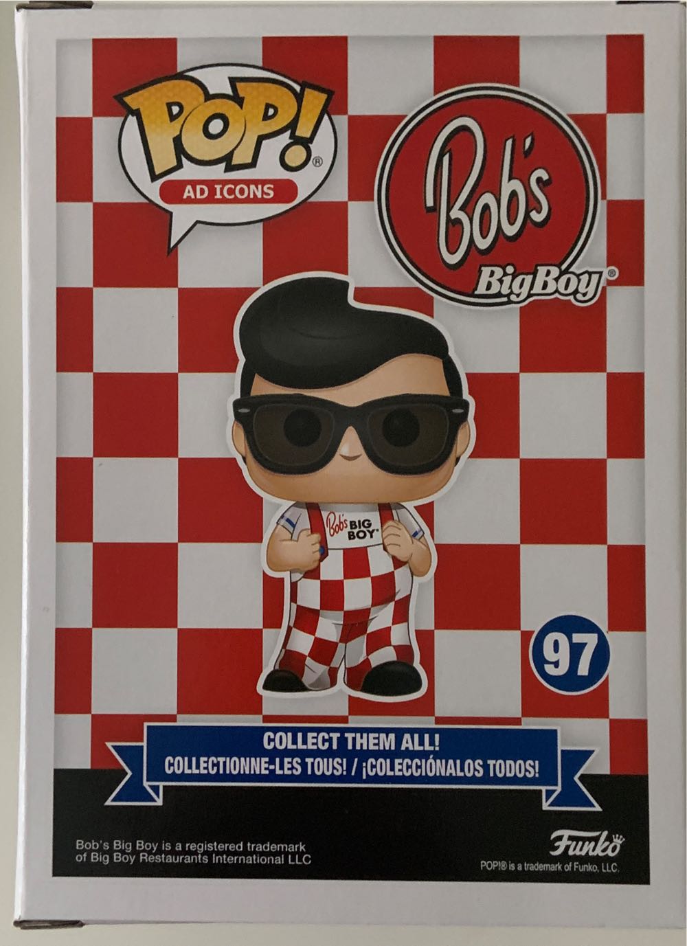 Big Boy (Sunglasses) - Commercial Icons vinyl figure collectible [Barcode 889698504362] - Main Image 2