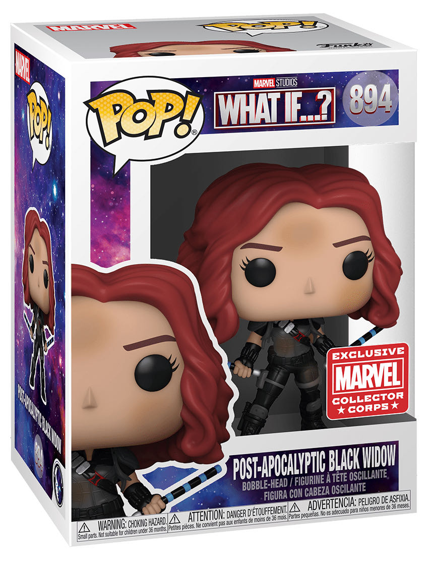 Black Widow (What If…?) - What If...? vinyl figure collectible [Barcode 889698559522] - Main Image 3