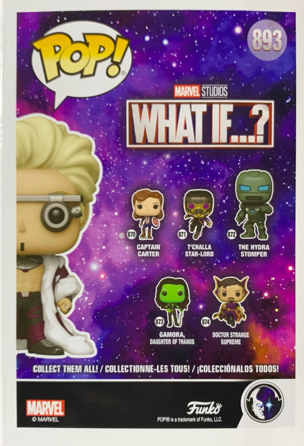 The Collector $12 - What If...? vinyl figure collectible [Barcode 889698559515] - Main Image 2