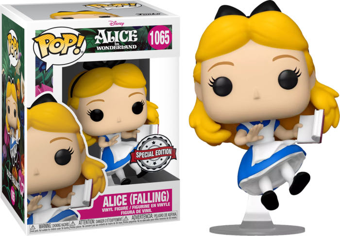 Alice (Falling) - Alice in Wonderland vinyl figure collectible [Barcode 889698562621] - Main Image 3