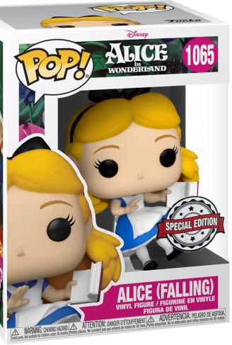 Alice (Falling) - Alice in Wonderland vinyl figure collectible [Barcode 889698562621] - Main Image 4