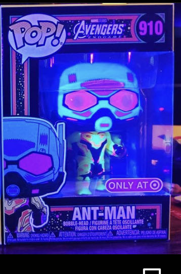 Marvel Ant-Man - Avengers Endgame - Black Light - Marvel Universe vinyl figure collectible [Barcode 889698579278] - Main Image 4