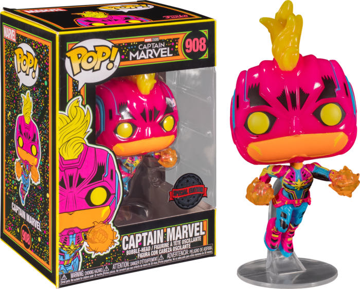 Captain Marvel - Captain Marvel vinyl figure collectible [Barcode 889698552134] - Main Image 2