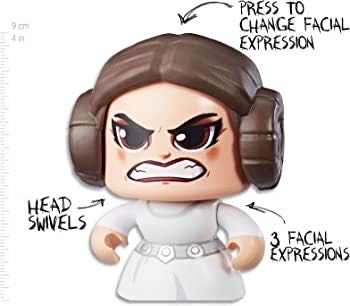 Princess Leia Organa Mighty Muggs Figure - Star Wars vinyl figure collectible [Barcode 630509627110] - Main Image 2