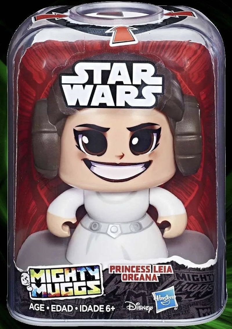 Princess Leia Organa Mighty Muggs Figure - Star Wars vinyl figure collectible [Barcode 630509627110] - Main Image 3