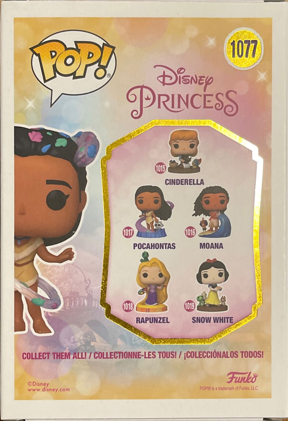 Pocahontas  - Disney Princess vinyl figure collectible [Barcode 889698565523] - Main Image 4