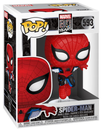 Pop! Marvel 80 Years: Spider-Man ***  vinyl figure collectible [Barcode 12510772] - Main Image 2