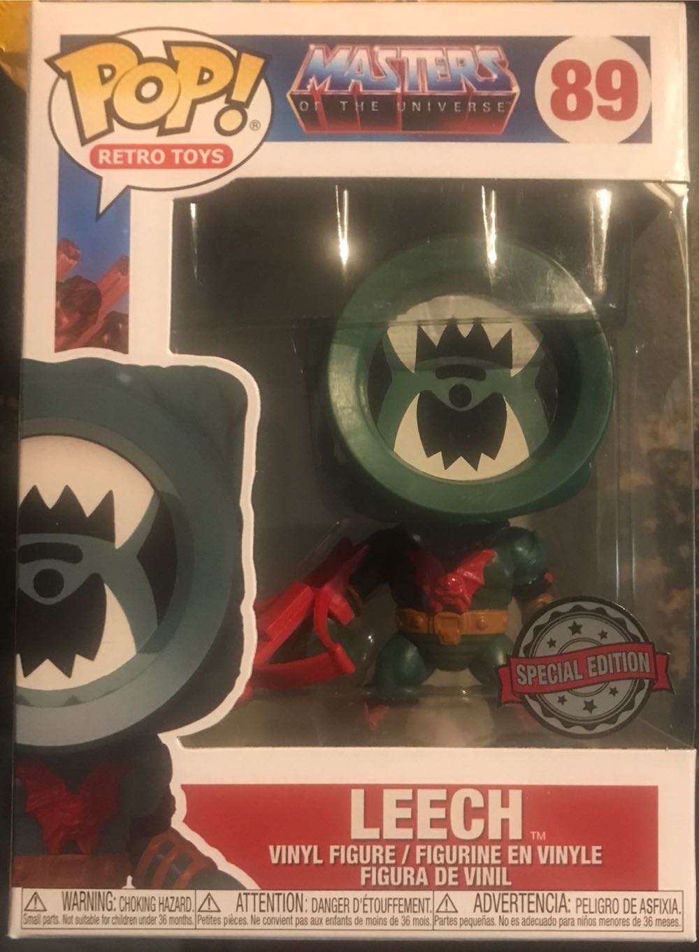 MOTU Leech - Masters of the Universe vinyl figure collectible [Barcode 889698562065] - Main Image 2
