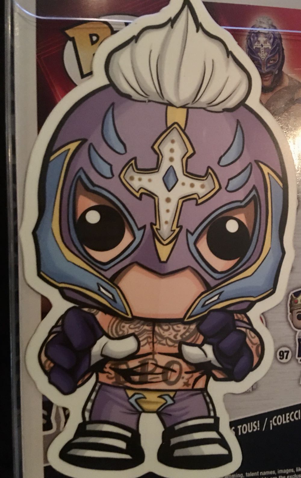 REY MYSTERIO - WWE vinyl figure collectible [Barcode 889698568081] - Main Image 3