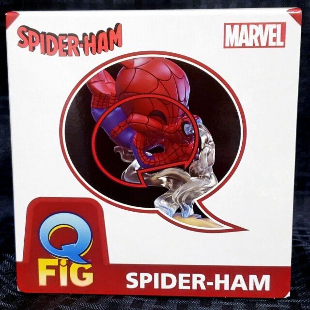 Spider-Ham - (QFiG) By Quantum Mechanix  vinyl figure collectible [Barcode 812095024980] - Main Image 2