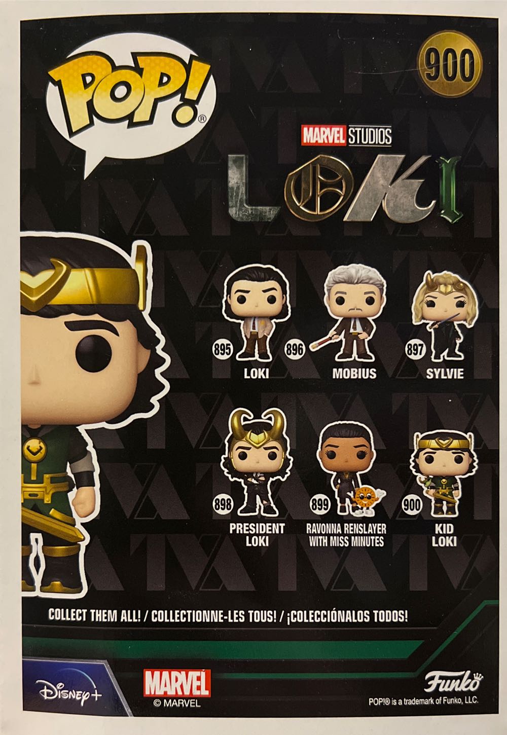 Kid Loki - Loki vinyl figure collectible [Barcode 889698557467] - Main Image 2
