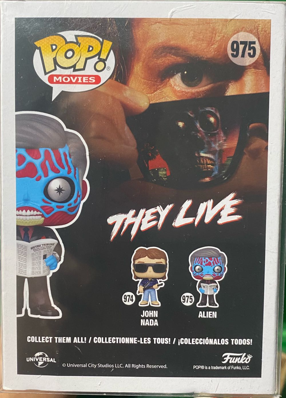 They Live -975- Alien - They Live vinyl figure collectible [Barcode 889698491495] - Main Image 4
