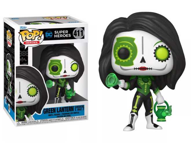 Green Lantern (Jessica Cruz) - DC Universe vinyl figure collectible [Barcode 889698574150] - Main Image 2
