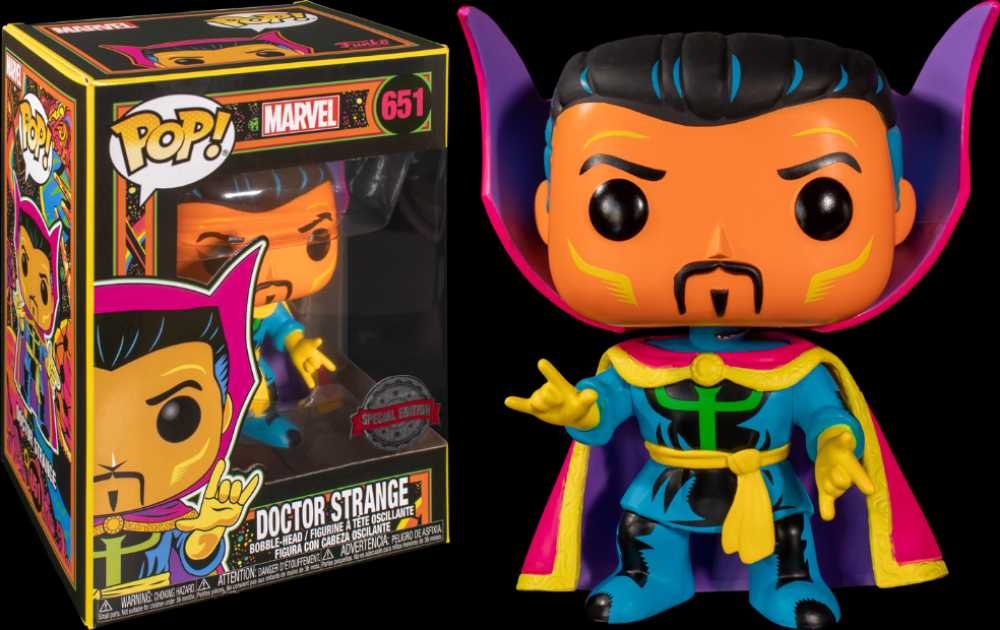 Marvel - Doctor Strange (Blacklight)  - Marvel Universe vinyl figure collectible - Main Image 3