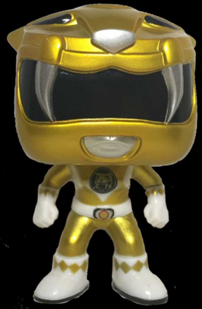 Mighty Morphin Power Rangers - Yellow Ranger (Metallic)  - Mighty Morphin Power Rangers vinyl figure collectible - Main Image 3
