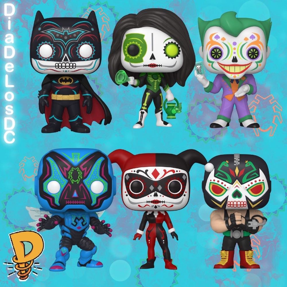 Funko Pop! Heroes DC Super Heroes: Batman # 409 - Dia De los DC vinyl figure collectible [Barcode 889698574136] - Main Image 2