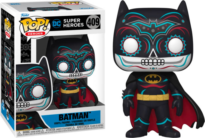 Funko Pop! Heroes DC Super Heroes: Batman # 409 - Dia De los DC vinyl figure collectible [Barcode 889698574136] - Main Image 3