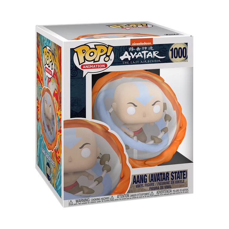 Aang (Avatar State) - Avatar: The Last Airbender vinyl figure collectible [Barcode 889698560221] - Main Image 2