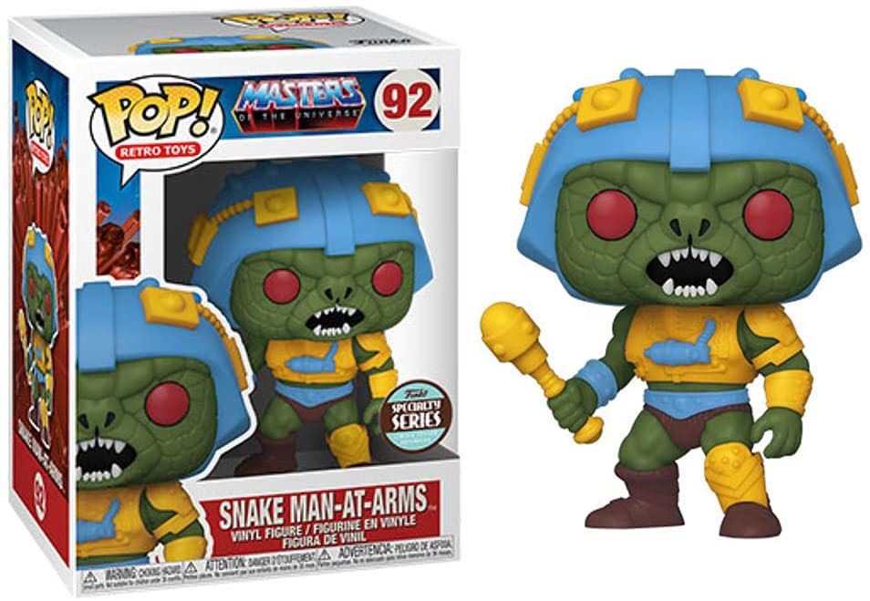 Snake Man-at-Arms - Masters of the Universe vinyl figure collectible [Barcode 889698569200] - Main Image 2