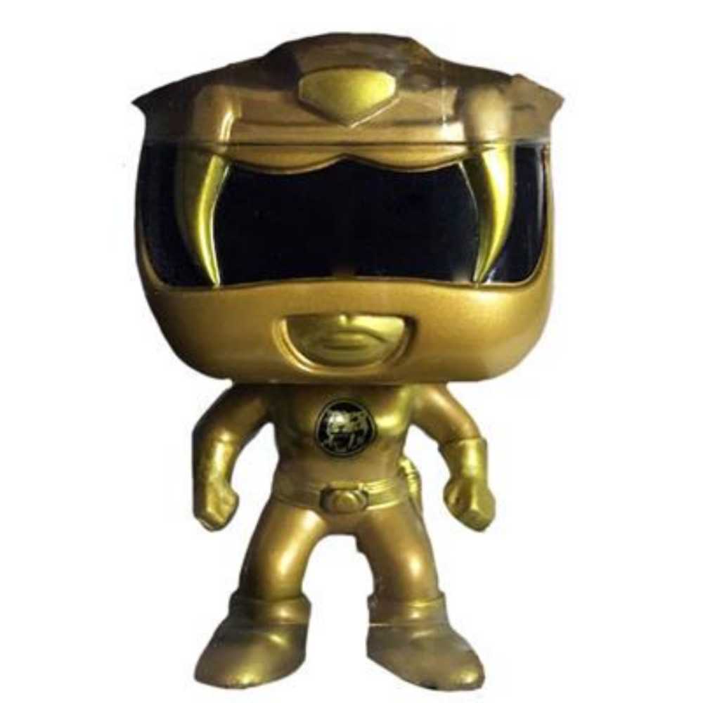 Mighty Morphin Power Rangers - Yellow Ranger (Gold)  - Mighty Morphin Power Rangers vinyl figure collectible - Main Image 2