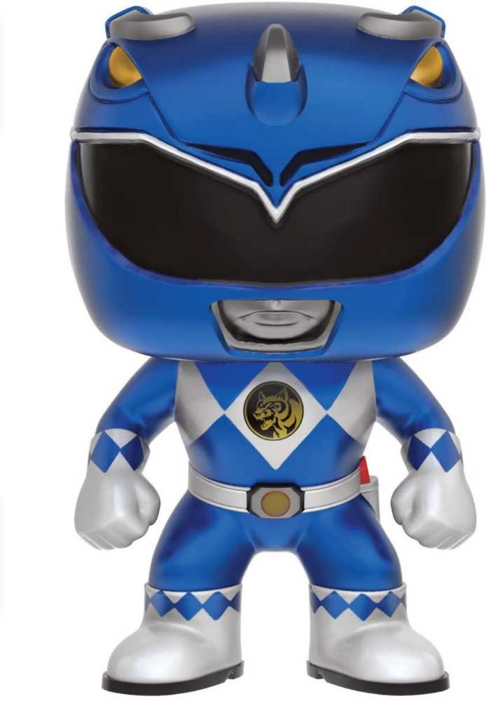 Mighty Morphin Power Rangers - Blue Ranger (Metallic)  - Mighty Morphin Power Rangers vinyl figure collectible - Main Image 3