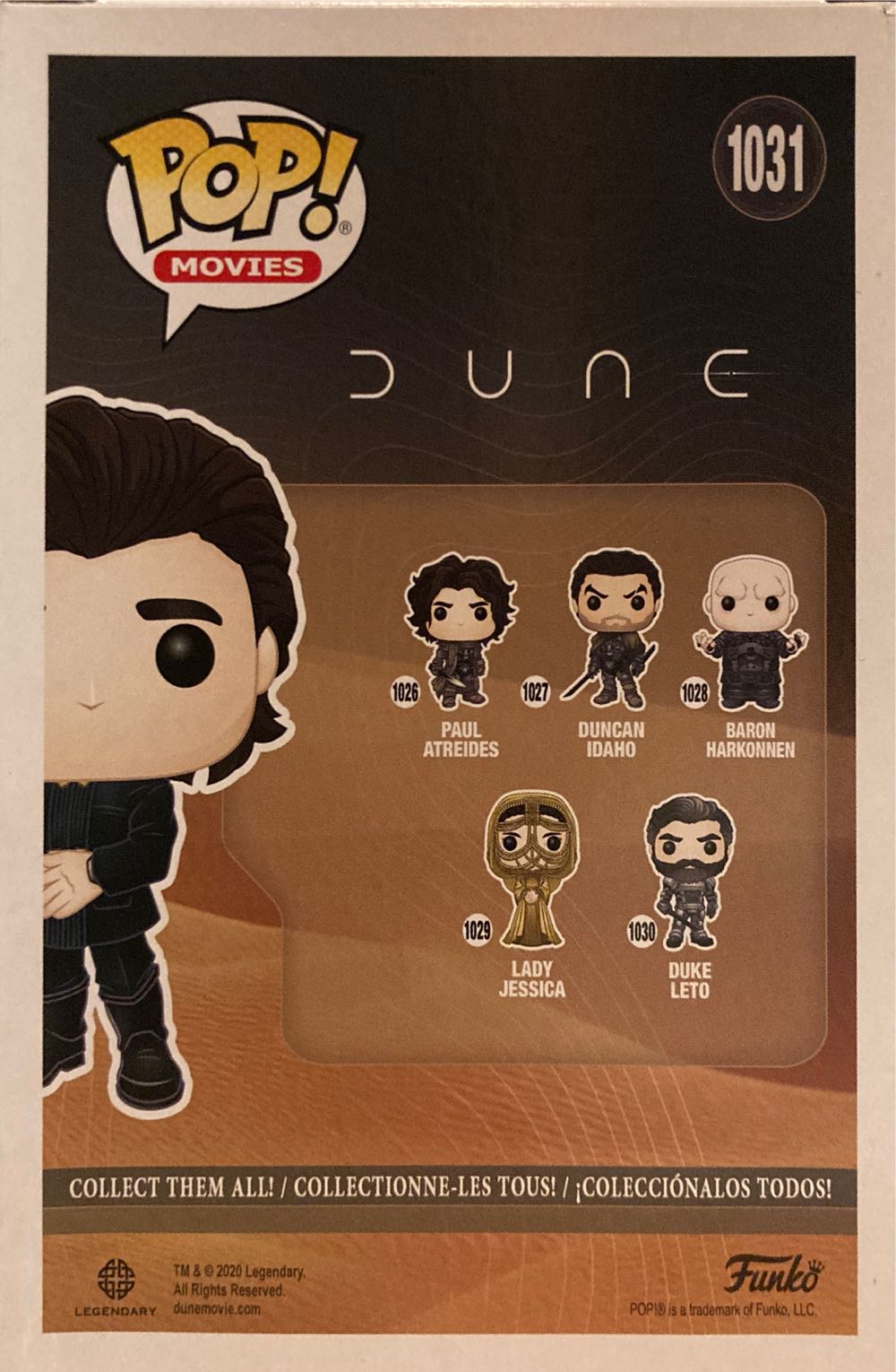 Formal Paul Atreides  vinyl figure collectible [Barcode 889698516044] - Main Image 2