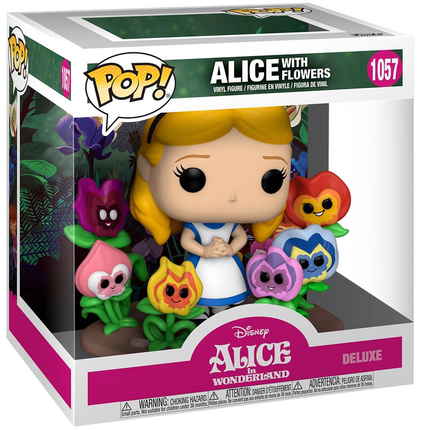 Alice With Flowers - Disney vinyl figure collectible [Barcode 889698557337] - Main Image 2