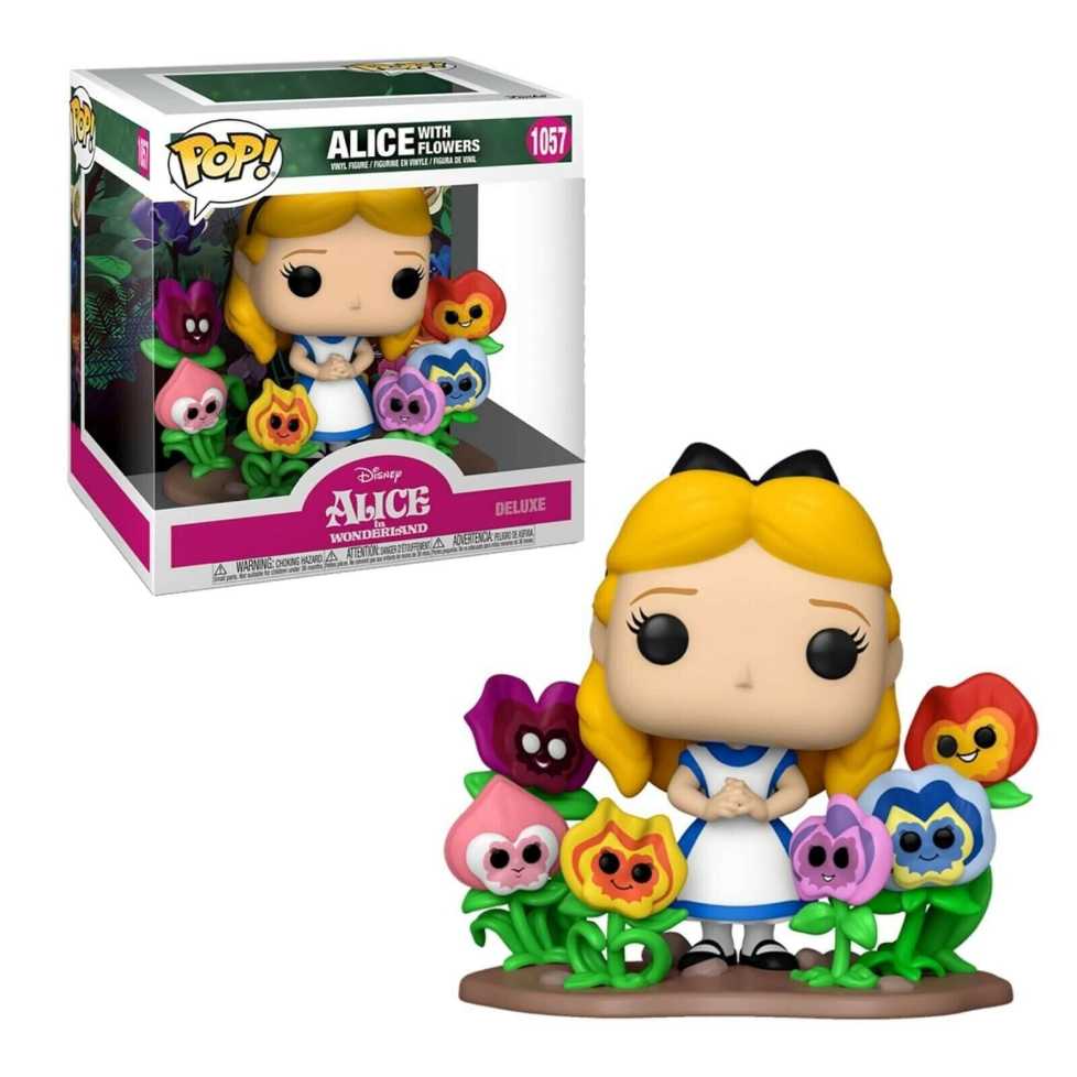 Alice With Flowers - Disney vinyl figure collectible [Barcode 889698557337] - Main Image 4